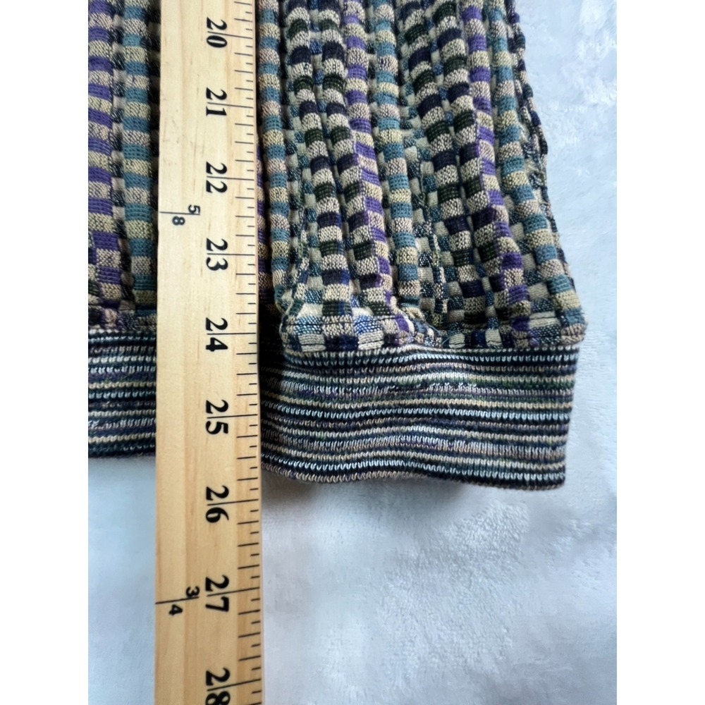 VTG JHANE BARNES Mens M Sweater V Neck Stretch Japan - Picture 7 of 10